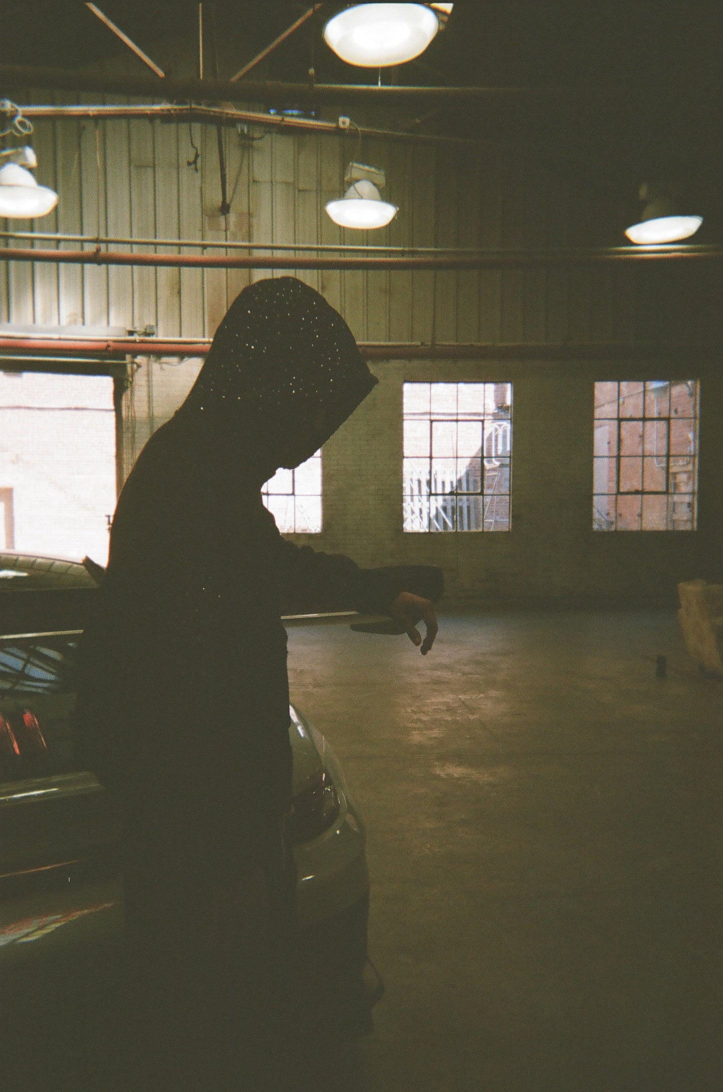 Raven Black Rhinestone Hoodie