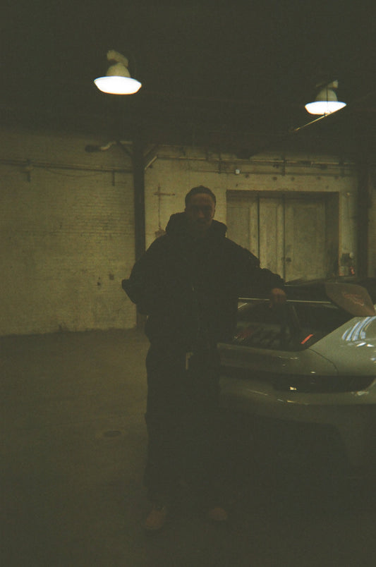 Raven Black Rhinestone Hoodie