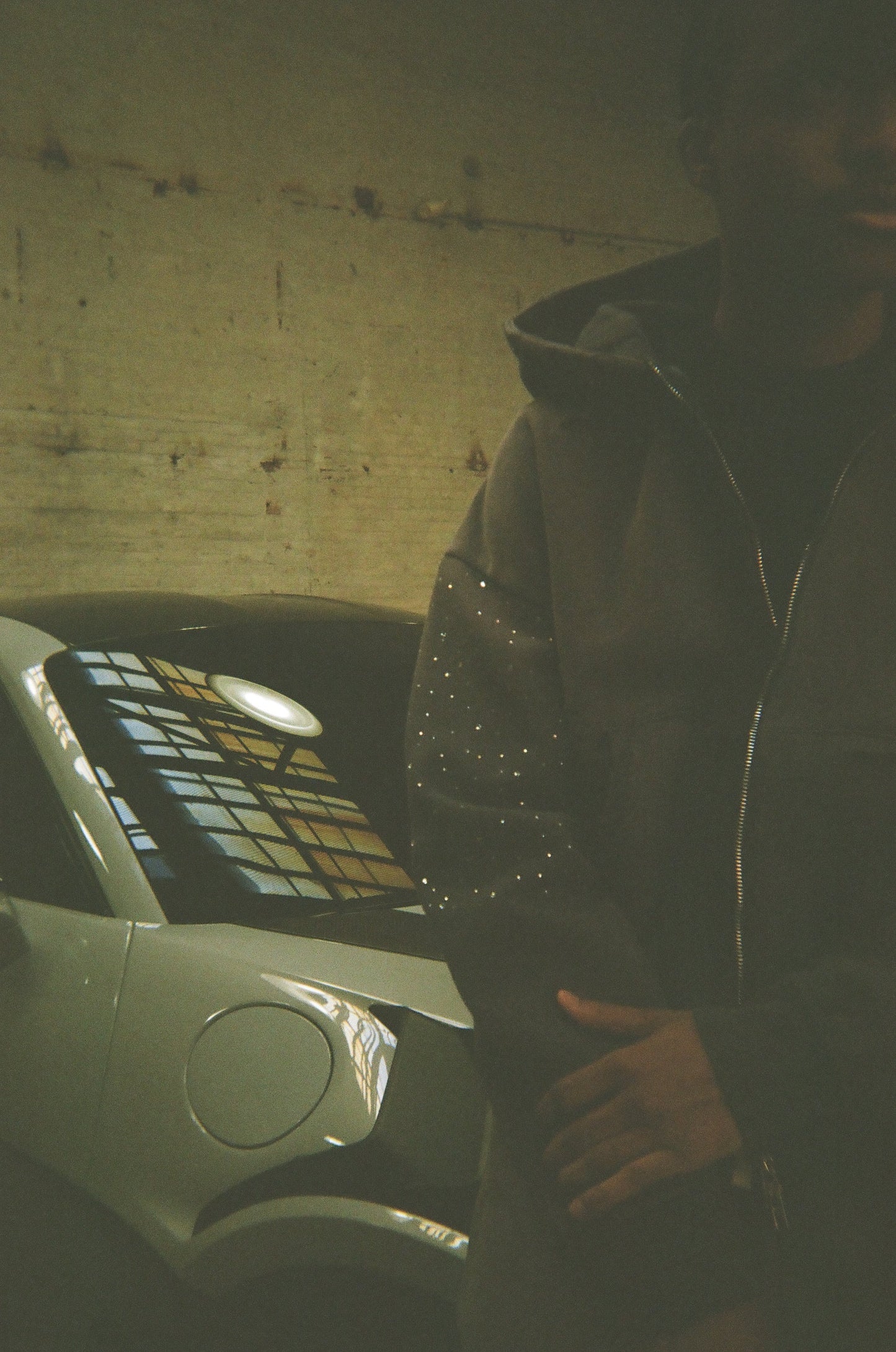 Ocean Blue Rhinestone Hoodie