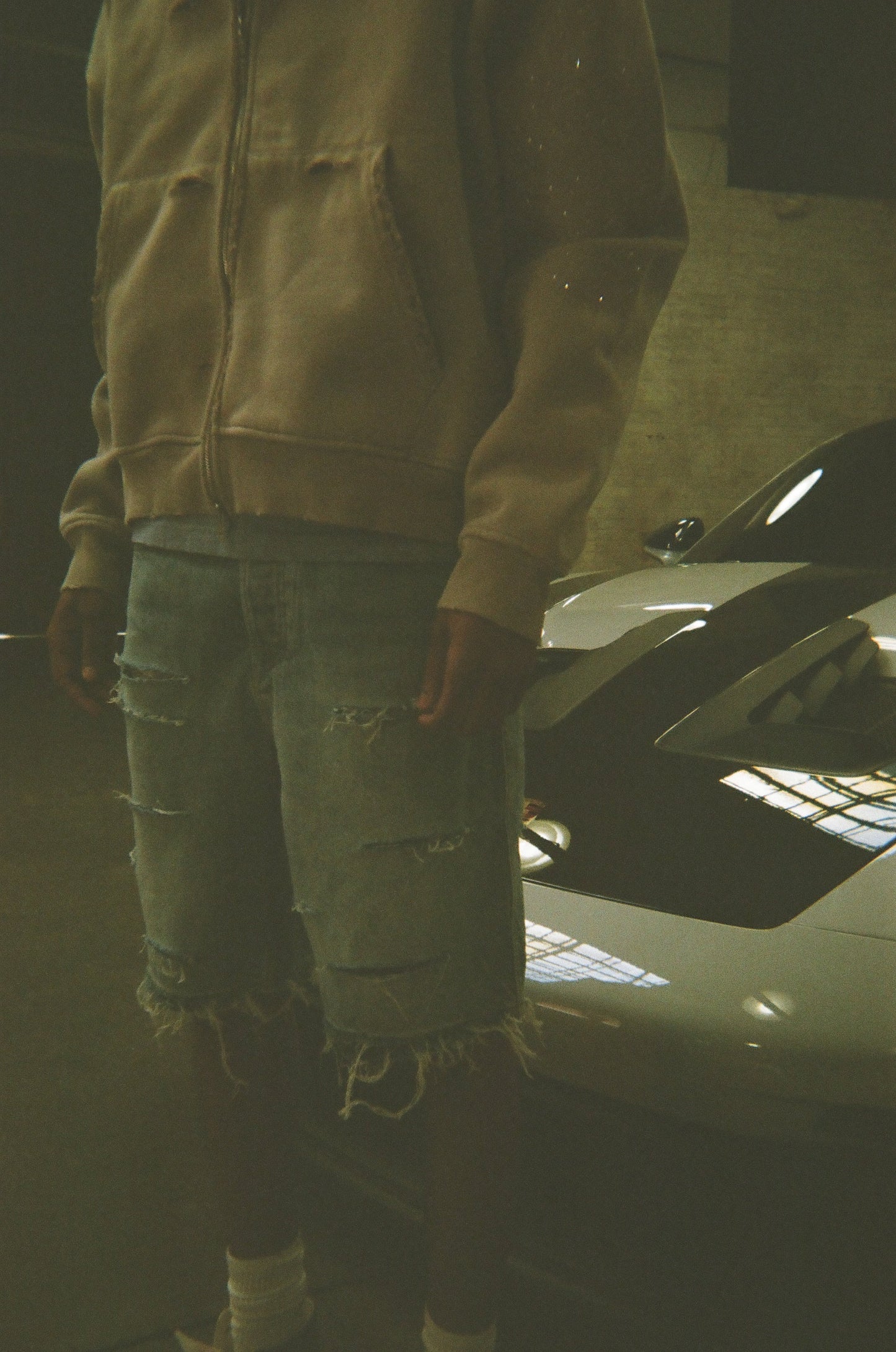 KY JORTS (blue wash)