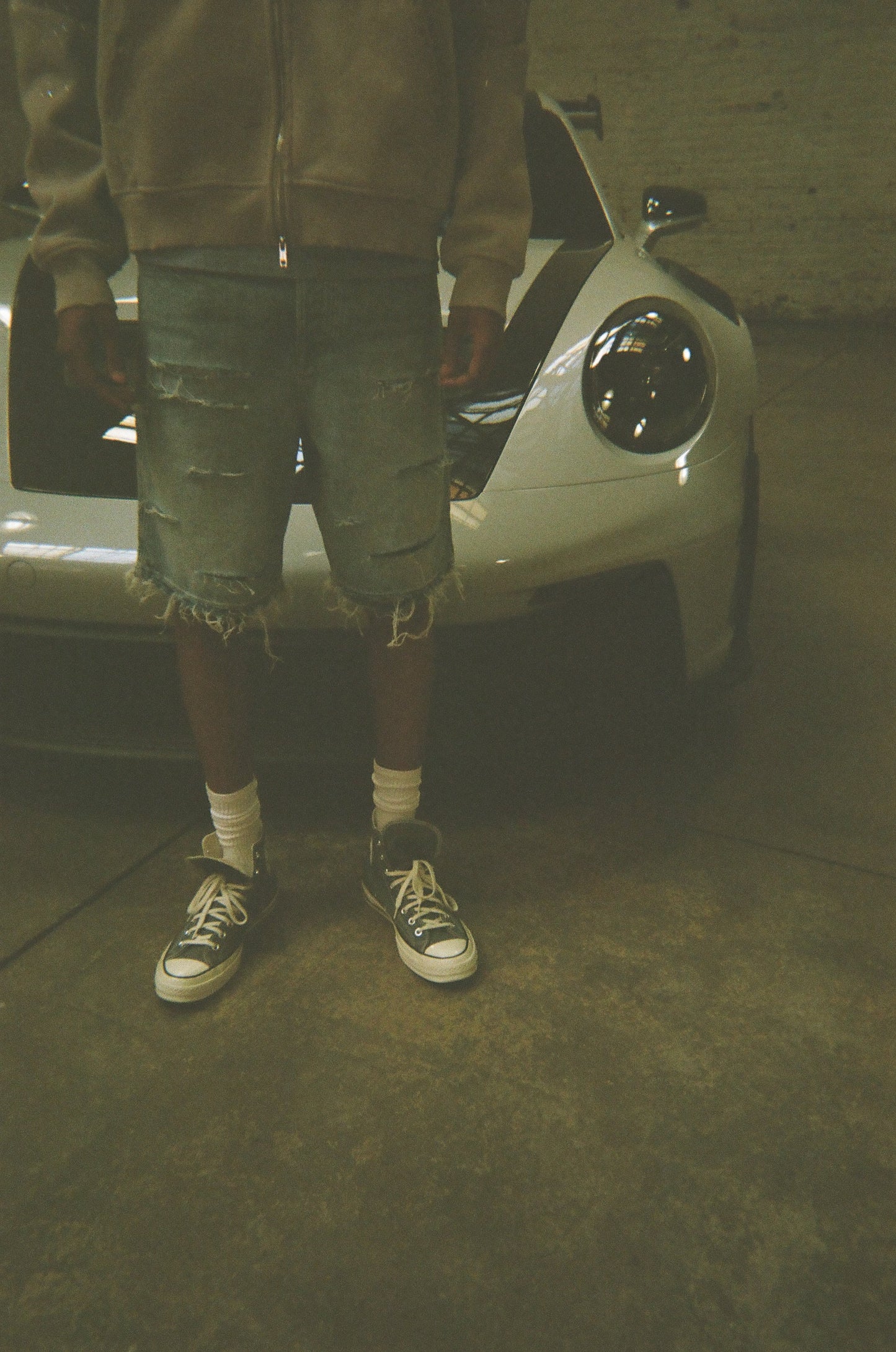 KY JORTS (blue wash)